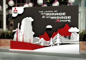 Mitsubishi All new mirage launch wisnu3dsB